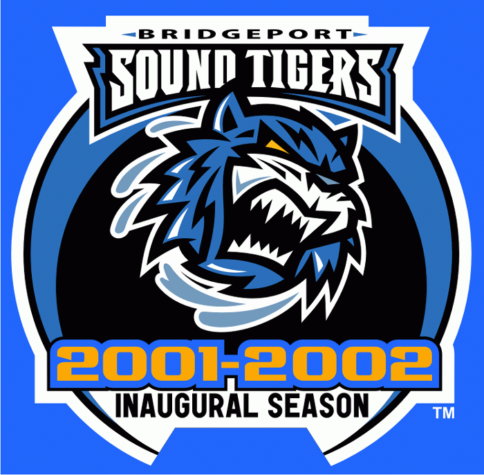 Bridgeport Sound Tigers 2001-Pres Anniversary Logo iron on transfers for T-shirts
